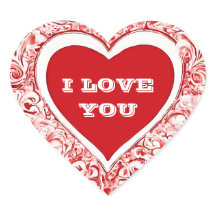 Eu Te Amo Namorados Vermelho E Branco