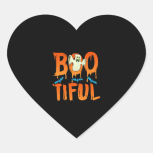 Adesivo Coração Fantasma Bonita Bootizado Bootizando Belo Belo Pun