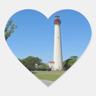 Adesivo Coração Farol de Cabo maio