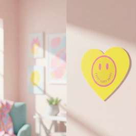 Adesivo Coração Feliz