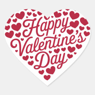 Adesivo Coração Feliz Dia dos Namorados Namorado Amor Coração