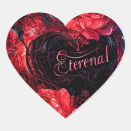 Adesivo Coração Funny Valentine's Day Sticker Pack – Cute Gift