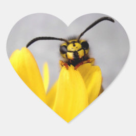 Adesivo Coração Funny Wasp bordador