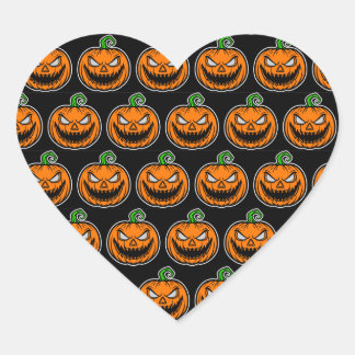 Adesivo Coração Funy Stickers & Labels halloween party