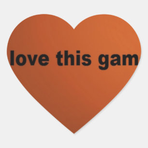 Adesivo Coração Futebol americano