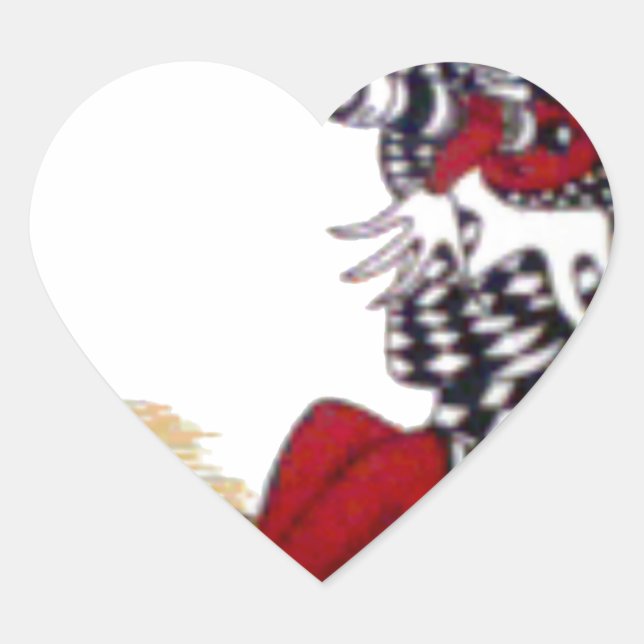 Adesivo Coração Gaze Cósmica: Elf na Aventura da Lua (Frente)