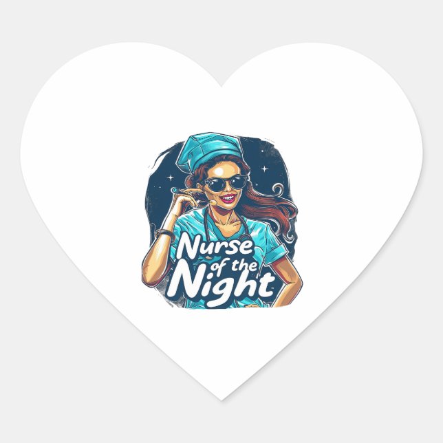 Adesivo Coração Ghouls Só Quer Se Divertir (Frente)