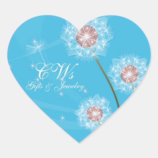 Adesivo Coração Gifts & Jewelry Sticker da CW (Frente)