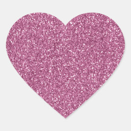 Adesivo Coração Glitzy Glitzy Glam Sparkle Glitter