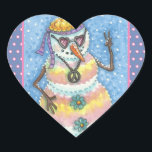 Adesivo Coração GROOVY SNOWMAN, SINAL DE PAZ CHRISTMAS SINCKERS Hr<br><div class="desc">ESSES FORAM OS DIAS DE ENERGIA FLUVIAL,  TIE DYED ESTAVA DENTRO E O SINAL DE PAZ. ADICIONAR UM POUCO DE AMOR COM ESSAS ESPÉCIES DE NEVE BRUTAS,  CORAÇÃO,  Bordas de Bolinhas Azul/Rosa... ...  Procure Por Quebra Correspondente,  Papel Tecido,  Fita,  Etiquetas De Presente E Muito Mais. Susan Brack Design</div>