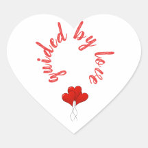 Guiado Por Corações Vermelhos De Amor