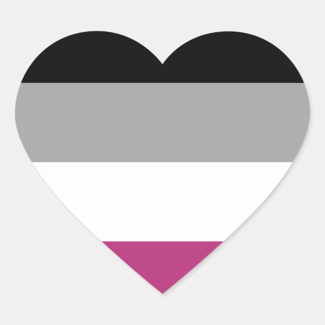 Adesivo Coração Gynephilia Pride Flag (Frente)