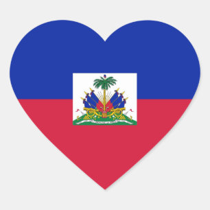ADESIVO CORAÇÃO HAITI