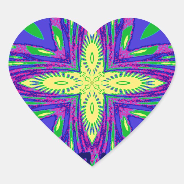 Adesivo Coração Hakuna matata Mombasa Kanga (Frente)