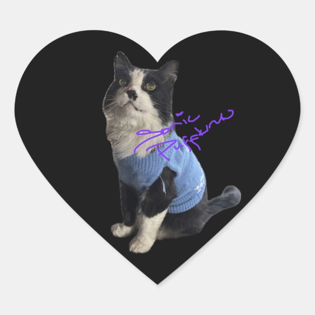 Adesivo Coração Hakuzi Heart Stickers (Frente)