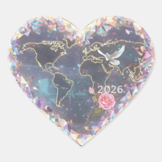 ADESIVO CORAÇÃO HEART