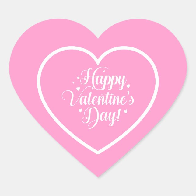 Adesivo Coração Heart Stickers (Frente)