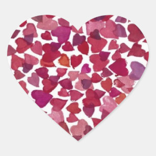 Adesivo Coração Hearts Galore - Sticker