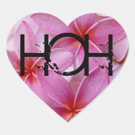 Adesivo Coração HOH x HOH Love