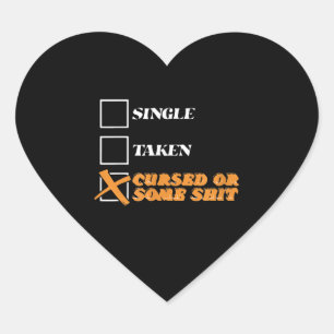 Adesivo Coração Hot Packet Halloween Taco Costume