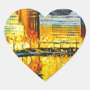 Adesivo Coração Hotel Plaza Central Park em Nova Iorque