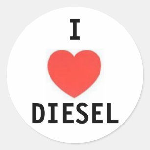 Adesivo coração, I, DIESEL