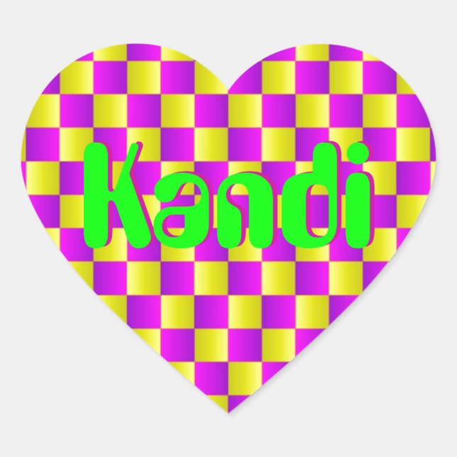 Adesivo Coração Ilusões Ópticas (Frente)