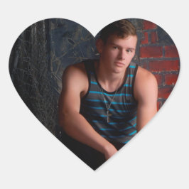 Adesivo Coração Imagens do mais velho Victor Neil Jones