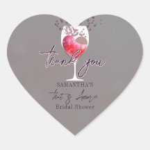 Isso é Amore Vino Italiano Antes dos Votos Chá de 