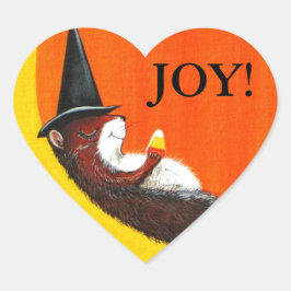 Adesivo Coração Joy Halloween!