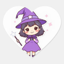 Kawaii Chibi WitGirl Sticker