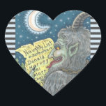 ADESIVO CORAÇÃO KRAMPUS NAUGHTHT CHILDREN LIST CHRISTMAS STICKERS<br><div class="desc">QUEM ESTÁ NA SUA LISTA ESTE ANO? KRAMPUS STICKERS Sheet,  Heart,  Light Blue/Dark Cinza Candy Candy Border ...  Procure Itens Correspondentes Susan Brack Design</div>