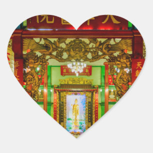 Adesivo Coração Kuan Yin Shrine