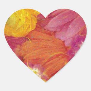 Adesivo Coração Ladybug Art