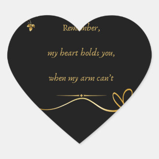 Adesivo Coração liefdestekst 