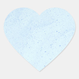Adesivo Coração Light Blue Sand