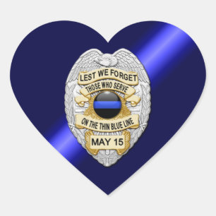 Adesivo Coração Linha Azul Fino