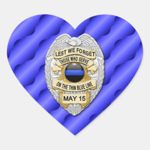 Adesivo Coração Linha Azul Fino One-of-a-Kind