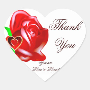 Adesivo Coração Love-Rosa e Heart_