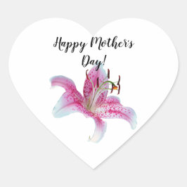 Adesivo Coração Mãe