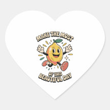 Make the Most – Lemon Vinyl Sticker