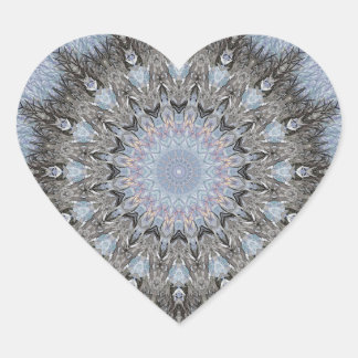 Adesivo Coração Mandala Dreamcatcher Heart Sticker