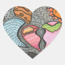 Adesivo Coração Maneiras do Coração