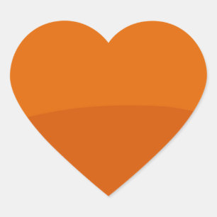 Adesivo Coração Máscaras lisas da cor criadas pelo artista