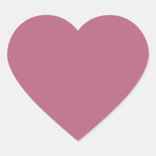 Adesivo Coração Mauve Heart Sticker