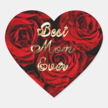 Melhor Mãe Alguma Vez Rosa vermelha Floral