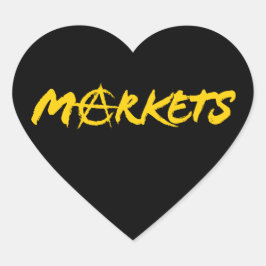 Adesivo Coração Mercados