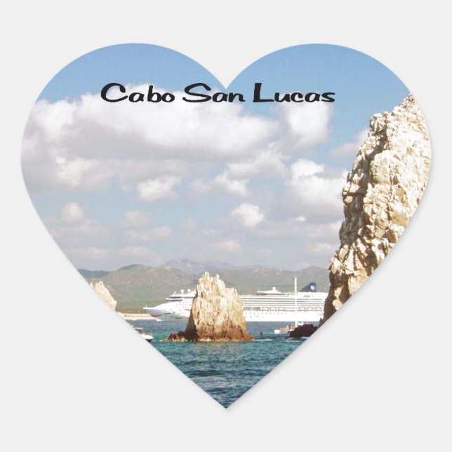 Adesivo Coração México e América Central (Frente)