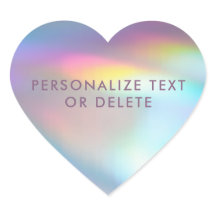 Moderno Pastel Rainbow Mermaid Unicorn Holographic