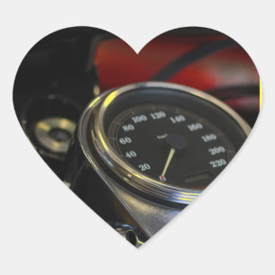 Adesivo Coração Moto Motocicleta Motociclista Piloto